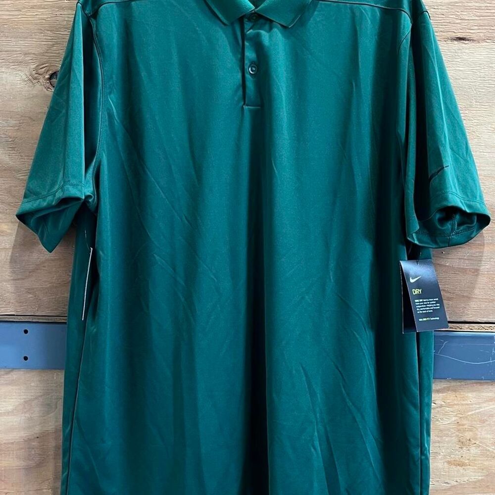 Nike Men's Green Polo-shirts